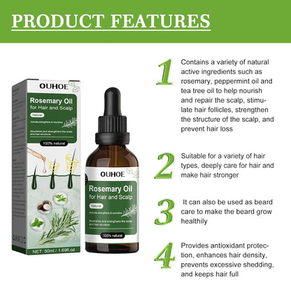 Rosemary Oil For Hair And Scalp