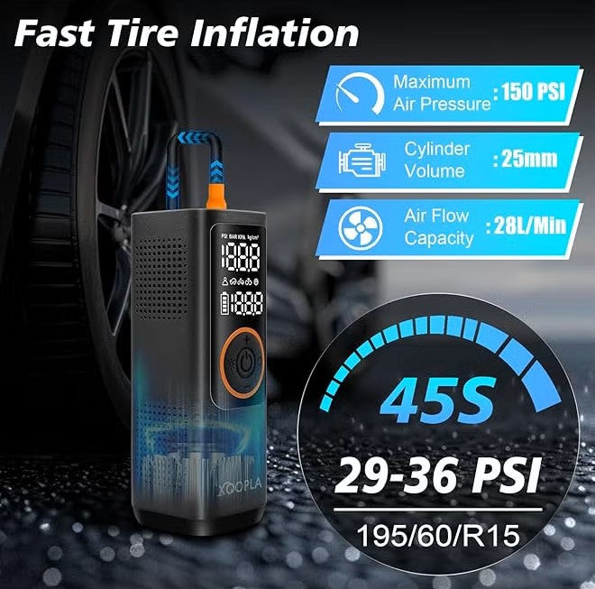Portable Car Tire Inflator